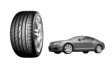 Image:Passenger car tyres